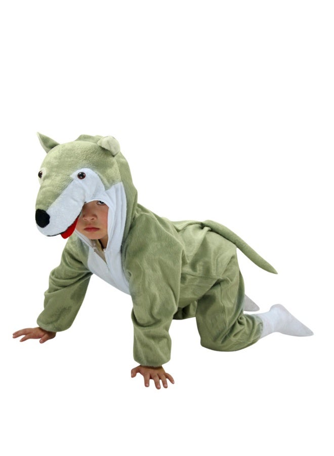 NIBEMINENT Animal performance costumes, kindergarten performance costumes, big bad Wolf, tiger, frog, little rabbit, mouse - Image 1