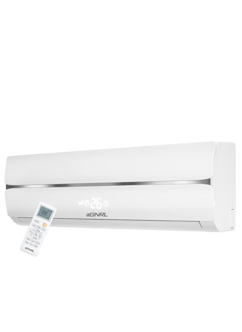 Split AC White 12000 BTU T1 Rotary R410a, EG12C, 2024 New Series Model, 1 Ton with 3M Pipe Kit, Golden Fin, Rotary, 1 Year Manufacturer Warranty, 1 Year Compressor Warranty