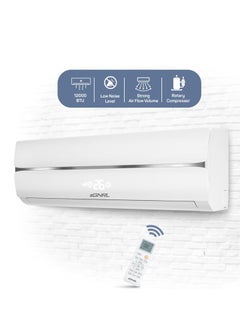 EGNRL Split AC White 12000 BTU T1 Rotary R410a, EG12C, 2024 New Series Model, 1 Ton with 3M Pipe Kit, Golden Fin, Rotary, 1 Year Manufacturer Warranty, 1 Year Compressor Warranty  - Image 2