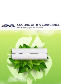 EGNRL Split AC White 12000 BTU T1 Rotary R410a, EG12C, 2024 New Series Model, 1 Ton with 3M Pipe Kit, Golden Fin, Rotary, 1 Year Manufacturer Warranty, 1 Year Compressor Warranty  - Image 5