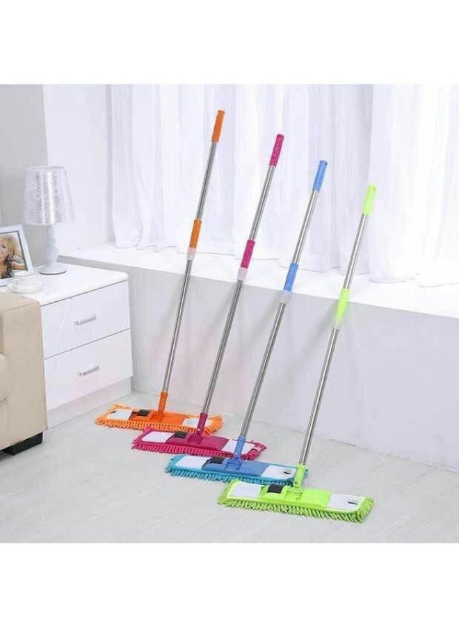 Multi-purpose floor mop - 2 pieces - for cleaning floors, walls and ceilings. Easy to disassemble and install. High-quality material for removing dust (HY) - Image 2