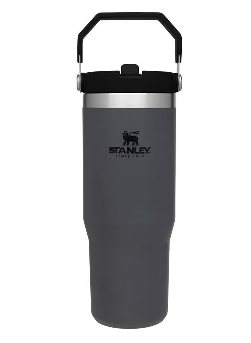 Stanley IceFlow Stainless Steel Tumbler – Vacuum Insulated Water Bottle for Home, Office, or Car, Reusable Cup with Straw, Leak-Resistant Flip, Keeps Drinks Cold for 12 Hours or Iced for 2 Days, 30oz - Image 1
