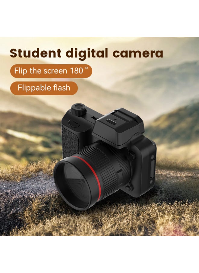 Generic Source Y5000 Camera Student Retro Digital Video Camera LCD Display Flash VLOG Camera-Body Color:Y5000 Camera  - Image 3