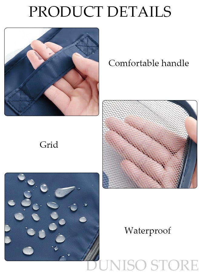 DUNISO 7PCS Travel Storage Bag Set Multi-functional Clothing Sorting Packages Travel Packing Compression Pouche Luggage Organizer Pouch for Moving Traveling  - Image 2
