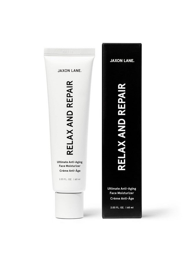 JAXON LANE RELAX AND REPAIR Anti Aging Face Moisturizer for Men | Anti Wrinkle Cream for Face, Night Cream, Eye Cream with Niacinamide (Vitamin B3), Hyaluronic Acid, Vitamin E & Ceramides For Skin - Image 1