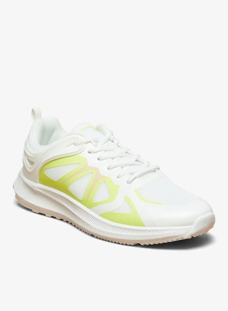 Dash Men Textured Lace Up Sports Shoes