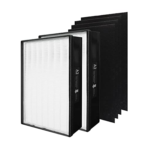 Flintar Type A2 Replacement Filter, Made in TAIWAN, Compatible with Filtrete Room Air Purifier FAP-C02-A2, FAP-C03-A2, FAP-T03-A2, FAP-SC02L, Part # 1150101, Filter A2, 2-Pack - Image 2