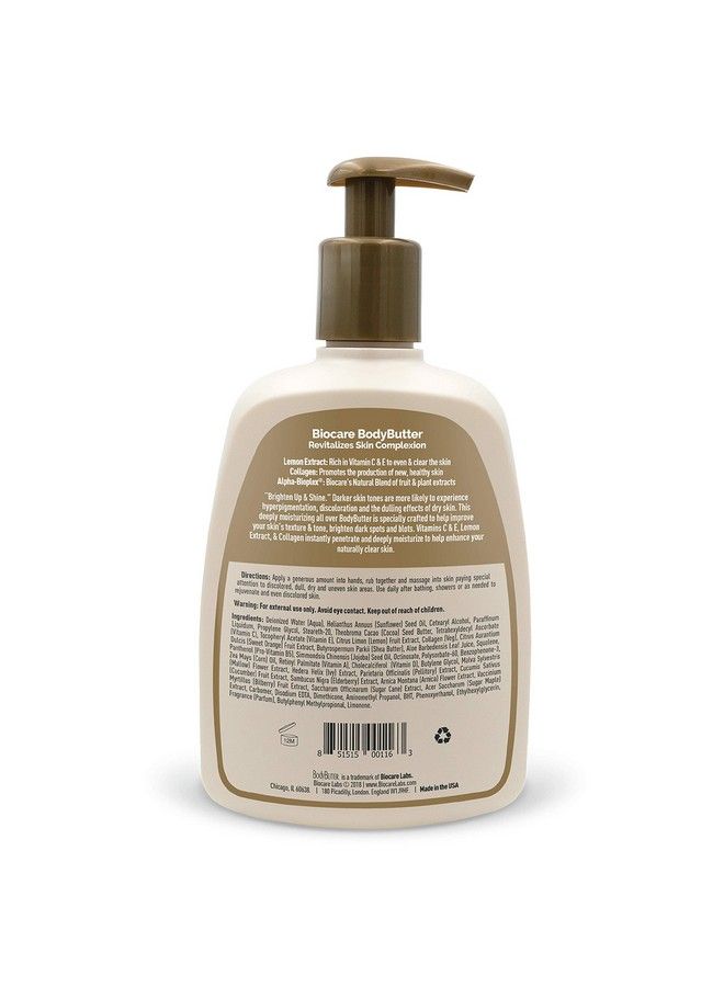 Biocare Labs Moisturizing Body Butter Body Cream With Vitamin C Collagen Instantly Penetrates And Deeply Renews Skin Lotion Designed For Uneven Skin Tones Body Butter For Skin Wrinkles & Fine Lines - Image 3