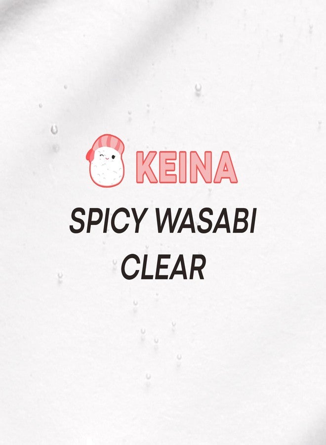 TONYMOLY x Squishmallows Keina Keychain Lip Gloss | Spicy Wasabi Sheer Gloss, Plumping & Hydrating, Non-Sticky High Shine Lip Care, 11ml | Portable, Fun, Limited Edition - Image 2