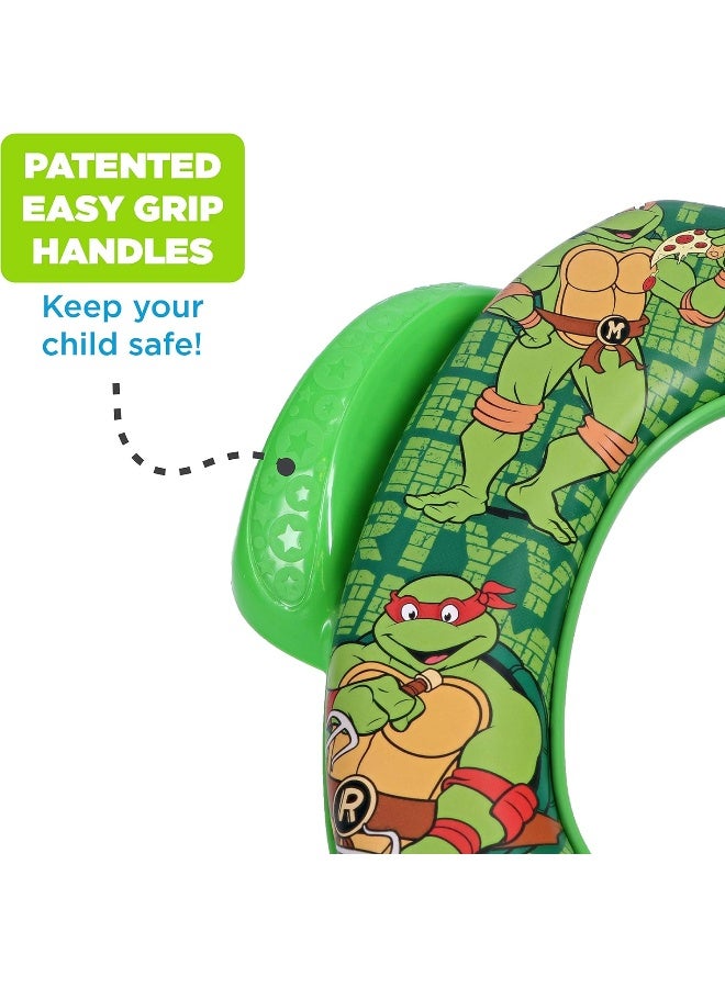Nickelodeon TMNT "Half Shell" Soft Potty Seat and Potty Training Seat - Soft Cushion, Baby Potty Training, Safe, Easy to Clean - Image 3