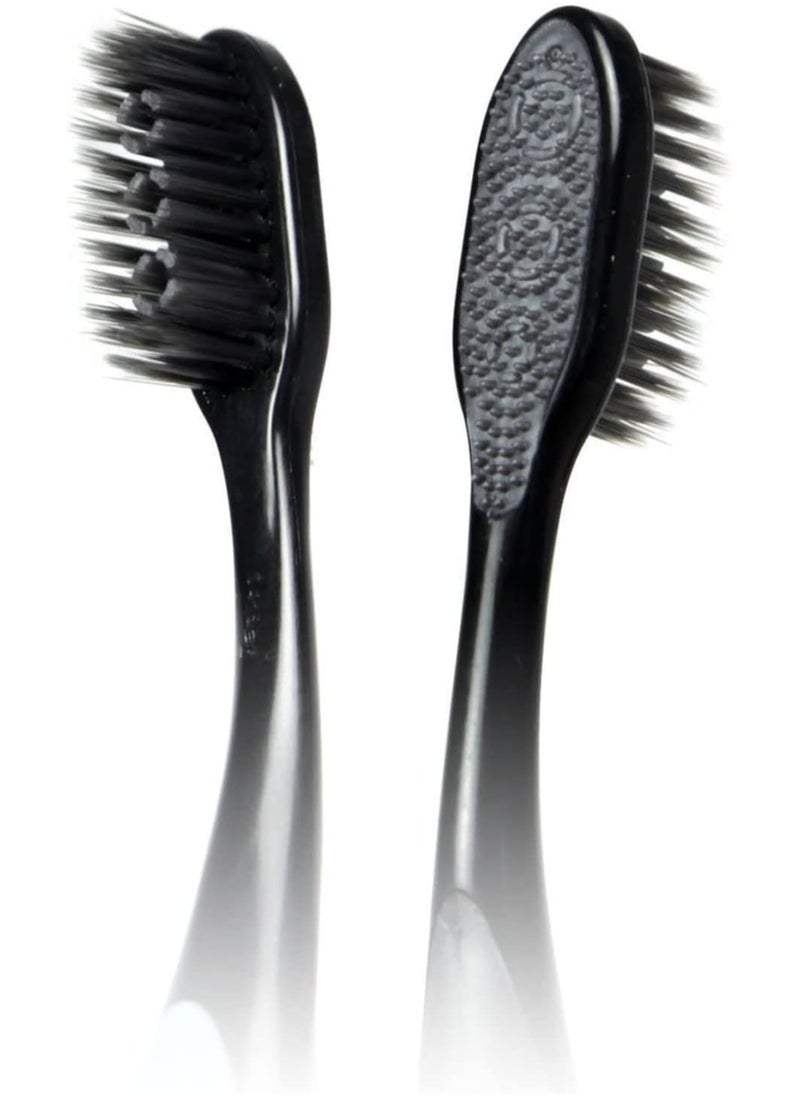 360 Charcoal Toothbrush medium Multi Color