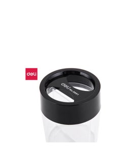 Deli Clip Dispenser Clear/Black /Deli Magnetic Paper Clip Dispenser  - Image 2