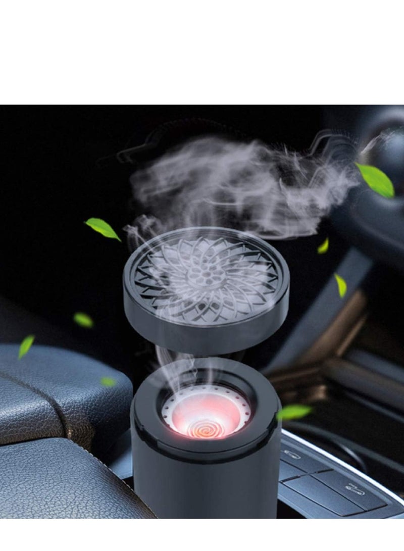 Oud Bukhoor Usb Type-C Rechargeable Car Power Burner Black - Image 3