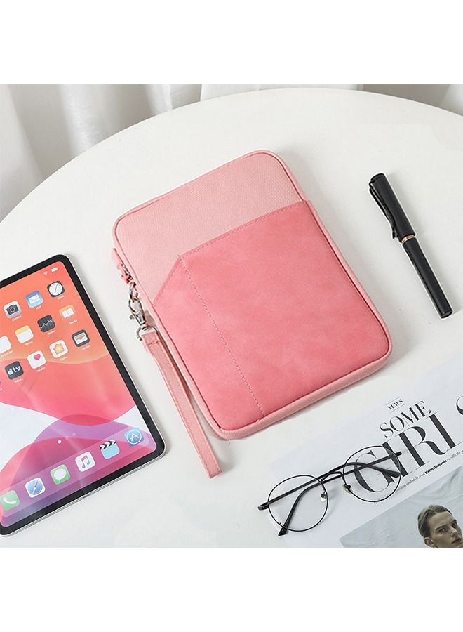 Ocean 9-11 Inch Tablet Laptop Sleeve Case Waterproof Protective Carrying Bag with Pocket, Pink - Image 4