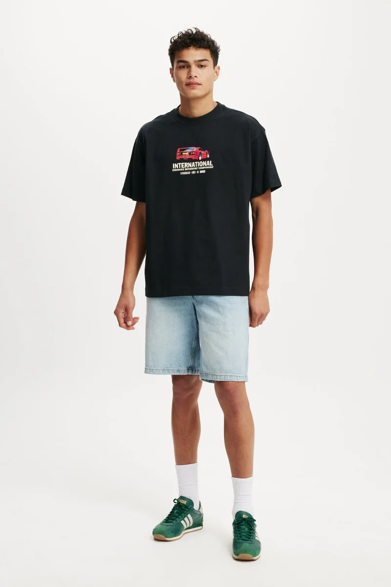 كوتون اون Box Fit Graphic T-Shirt
