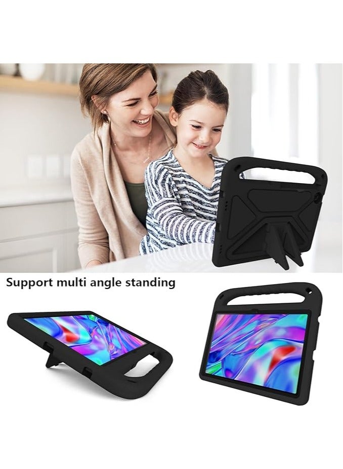 عام واقي حافظة لوحي Lenovo Tab M10 Plus الجيل الثالث 2022 بحجم 10.6 إنش، مصممة خصيصًا لحماية الجهاز وتوفير مقبض مريح للاستخدام بواسطة الأطفال، مصنوعة من مادة EVA خفيفة الوزن. - Image 3