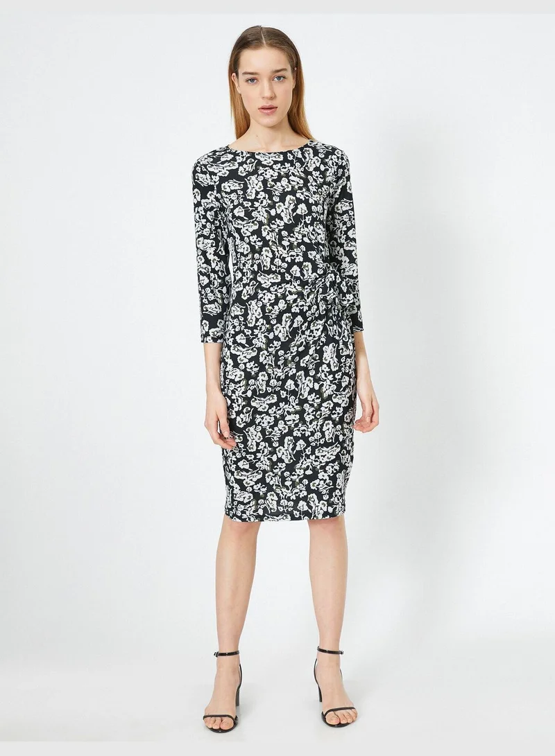 KOTON Floral Sheath Dress