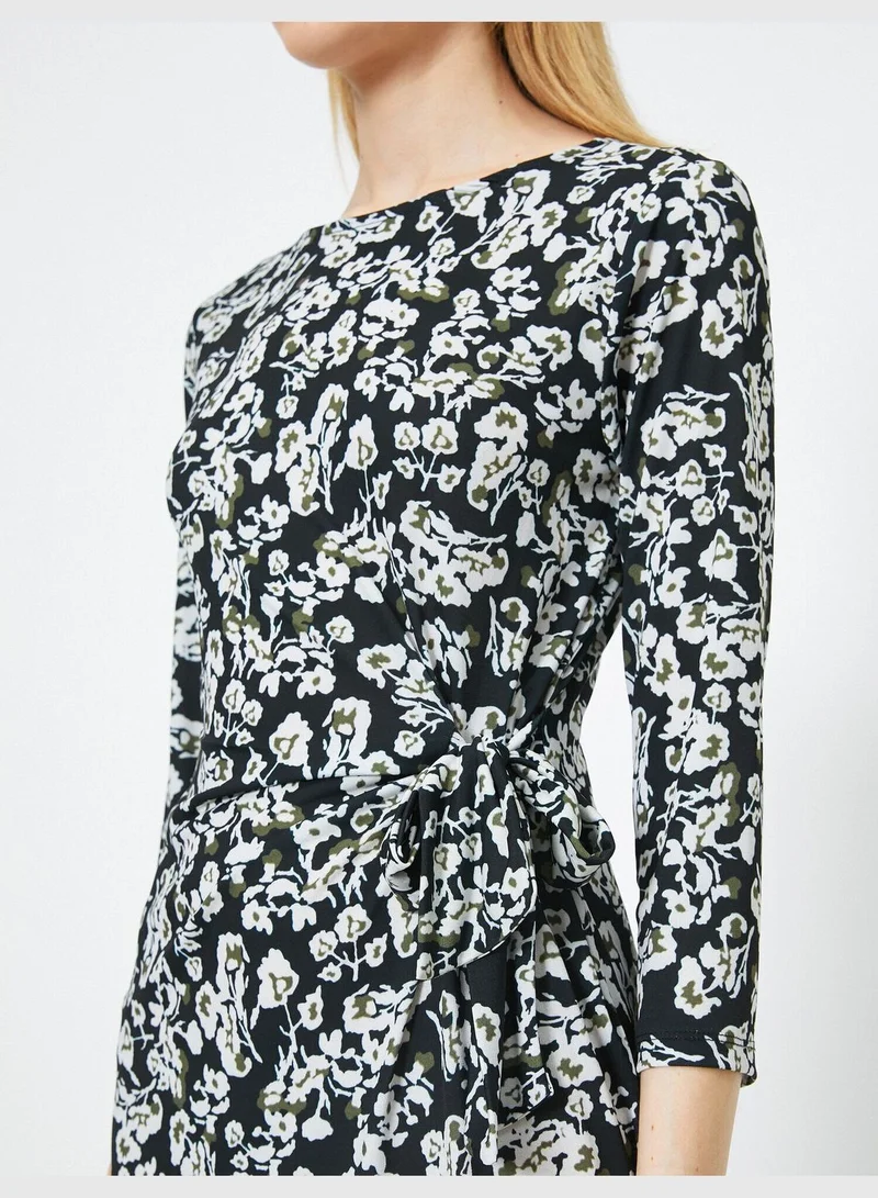 KOTON Floral Sheath Dress