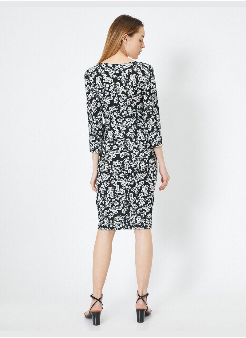 KOTON Patterned Dress  - Image 4