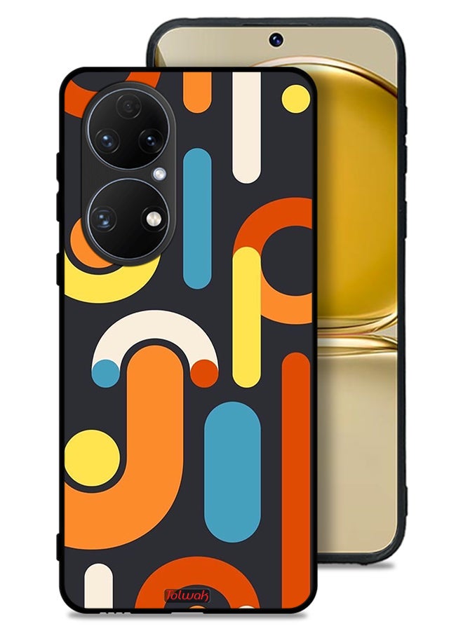 Tolwak Huawei P50 Protective Case Cover Pattern - Image 1