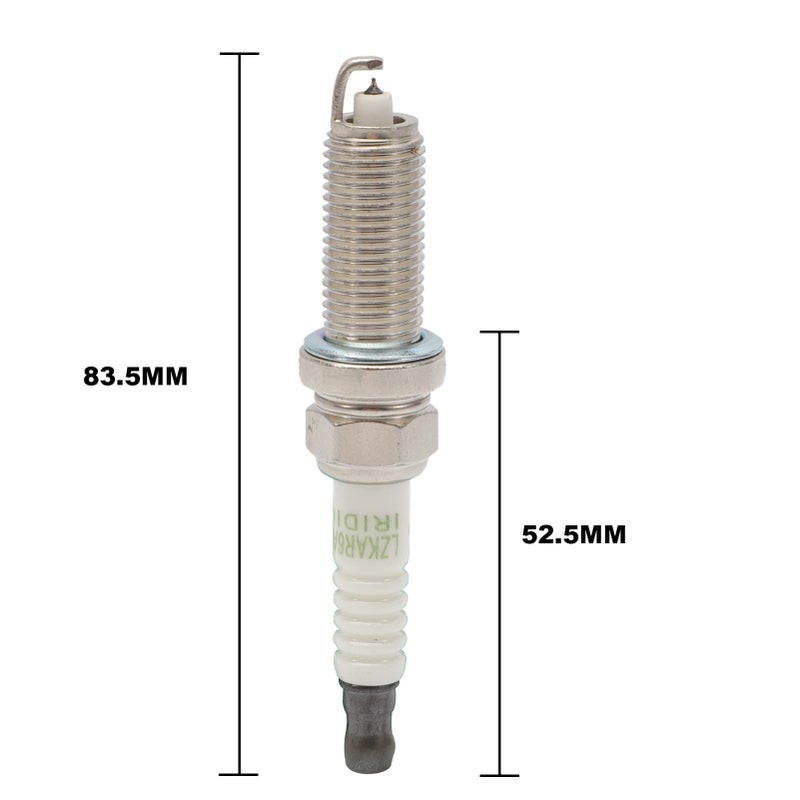Generic FanPaYY 6 Pack Iridium Spark Plugs Compatible with 2014-2021 Cherokee 3.2L 2014-2020 Dodge M3 M5 M6 Ram 2012-2021 2.5L 3.5L Town & Country Automotive Replacement Spark Plugs for XP5702  - Image 2