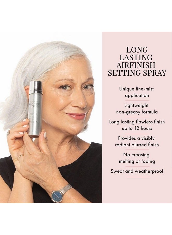 Jerome Alexander Magicminerals Airfinish Setting Spray Longlasting Finishing Spray Weightlessfeel Flawless Matte Coverage  - Image 2
