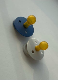 mumlove Round Latex Pacifier Nipples - Soft & Comfortable, 12+ Months Baby, BPA-Free  - Image 2