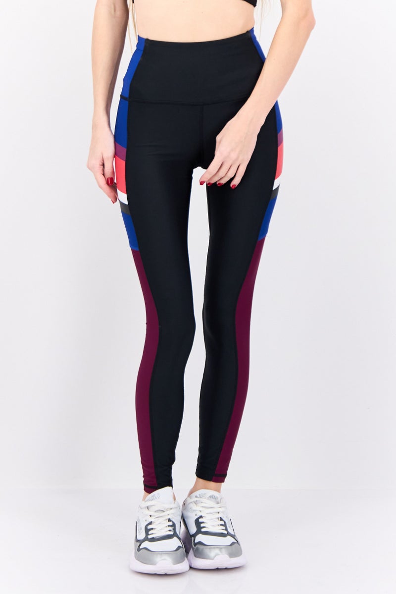 SKECHERS Women Sportswear Fit Pull On Training Leggings, Black - Image 1