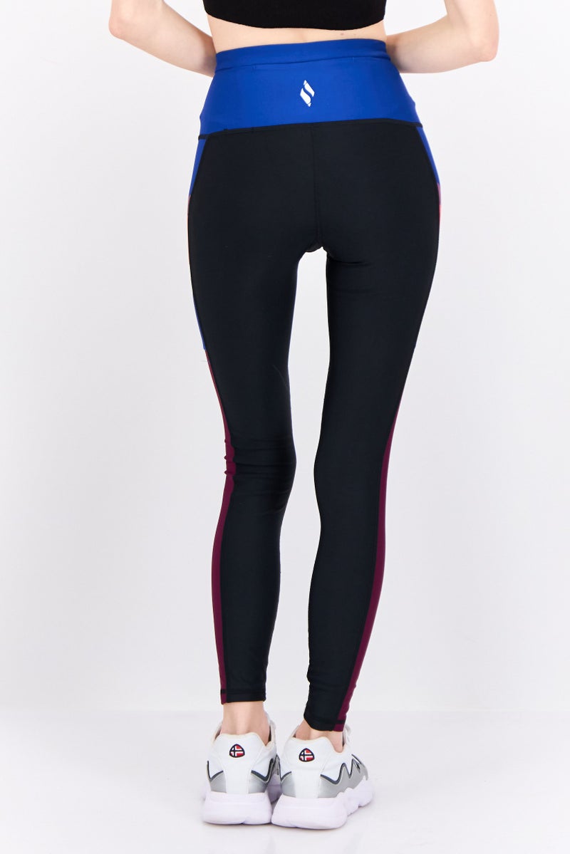 SKECHERS Women Sportswear Fit Pull On Training Leggings, Black - Image 3