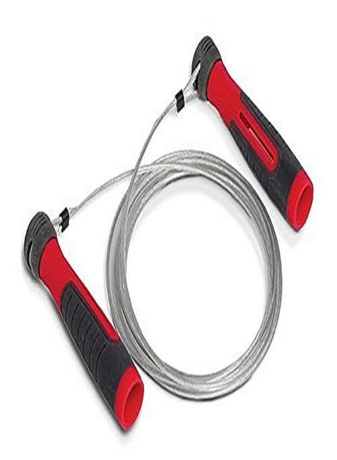 Harbinger Pro Speed Rope Pro Speed Jump Rope for Cardio Training, 10-Foot Adjustable - Image 1