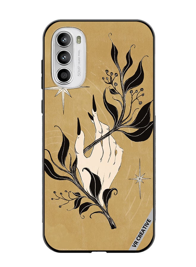 VR CREATIVE Protective Case Cover For Motorola Moto G82 Witch Hand Design Multicolour - Image 1