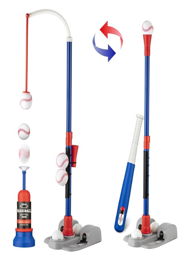 VROGTIK Adjustable T-Ball Set for Kids 3-8 | Outdoor Baseball Toy with Bat, Ball & Tee | Sports Gift for Toddlers & Boys in Backyards - Image 1