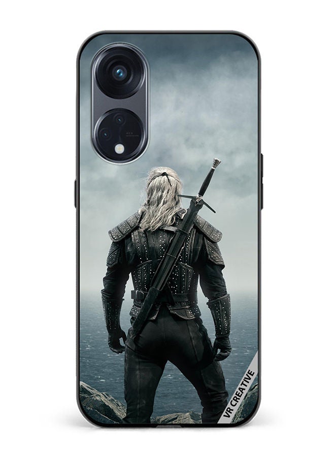 VR CREATIVE Protective Case Cover For Oppo Reno8 T 5G The Witcher Design Multicolour - Image 1