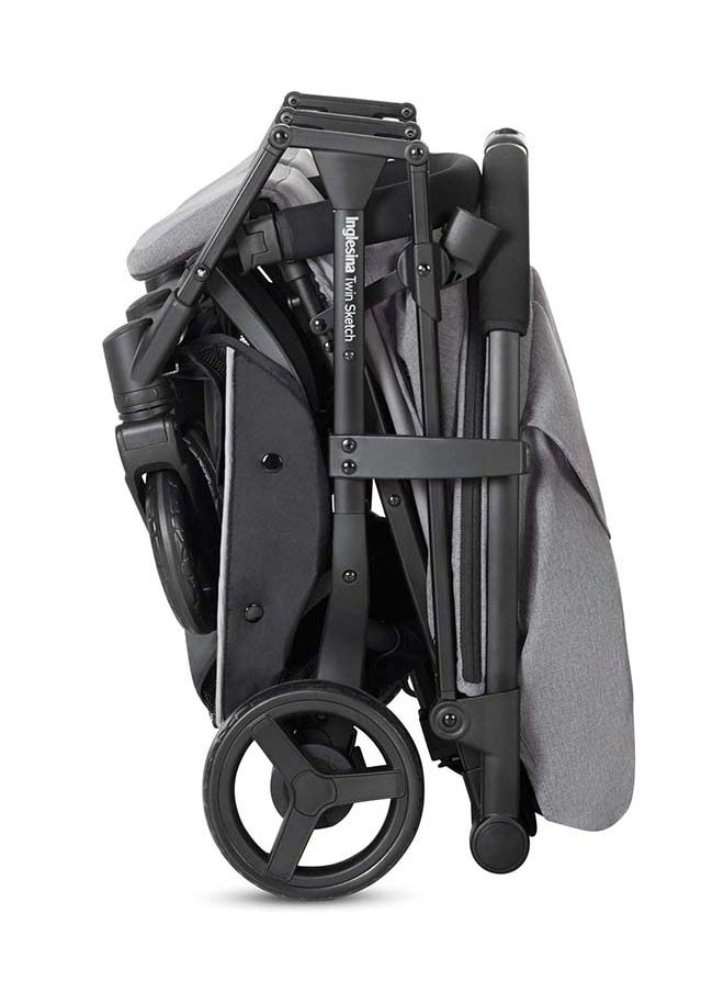 Inglesina - Twin Sketch Stroller Grey - Image 1