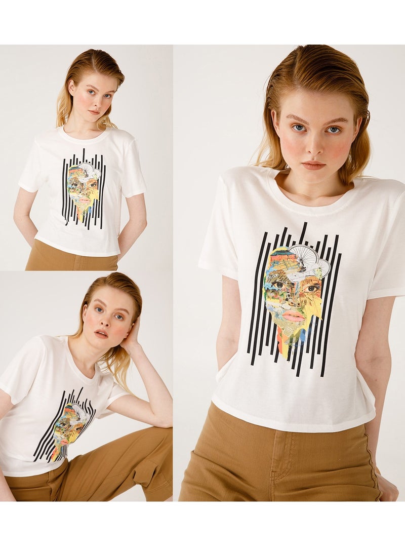 Biggdesign Nature Women's T-Shirt-Large Size - Image 2