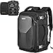 PEKREWS Avata 2 Case Expandable Carry On Bag for DJI Goggles 3 RC Motion 3 Large Capacity Avata 2 Backpack Fits 173 Inch Laptop and DJI Fly More Combo Travel Drone Carrying Case for Accessories - Image 3