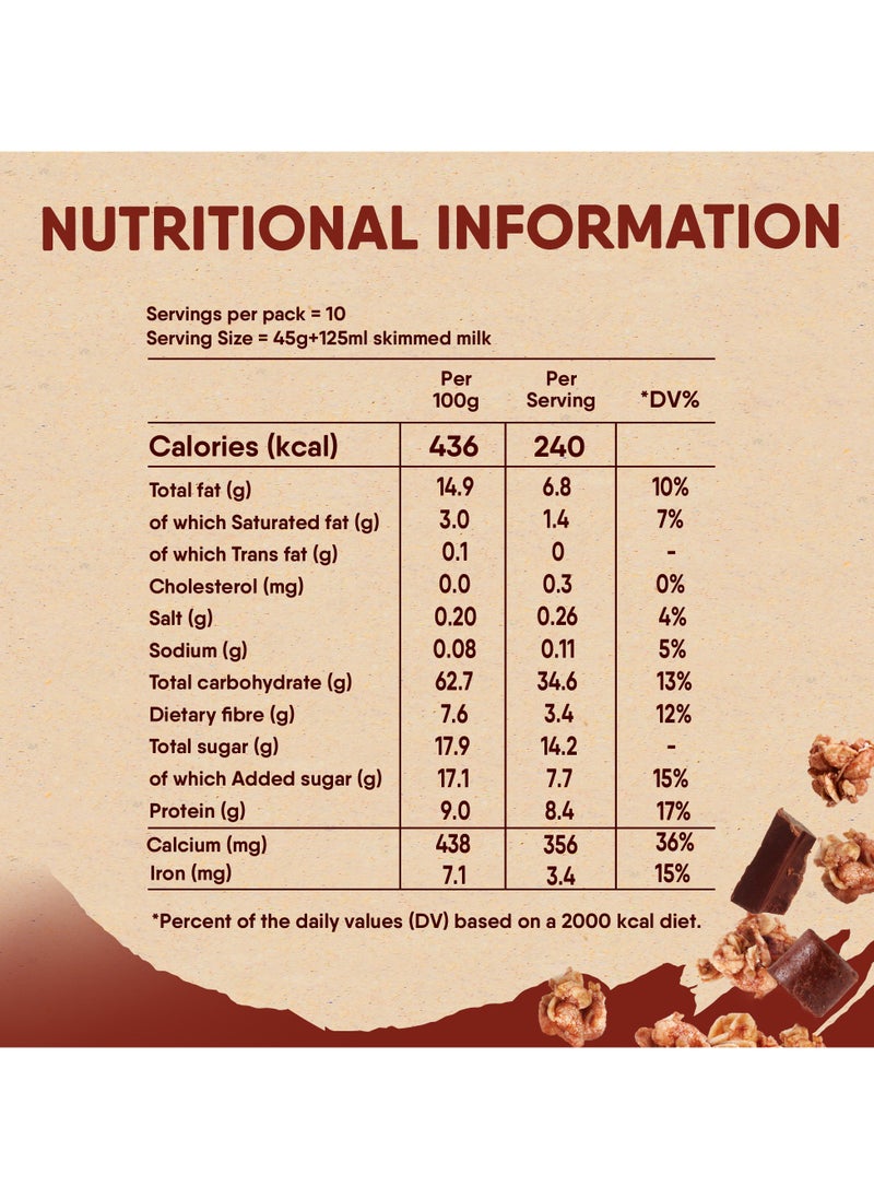 Fitness Granola Chocolate Cereals 450g  - Image 5