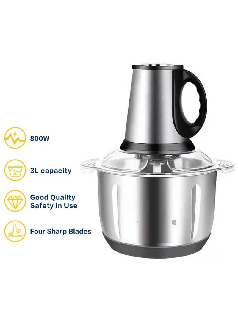 FEND Food Chopper And Automatic Multifunction Meat Mincer Food Processor Machine 3 Litre - Image 2