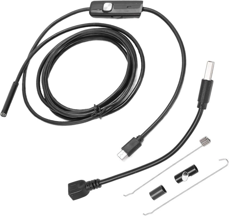 Wal front AN97-5.5 Endoscope Industrial Endoscope Camera with USB Port 5.5mm Lens IP67 70° Viewing Angle 1/9 Inch Sensor for Industrial Inspection((1M)) - Image 1