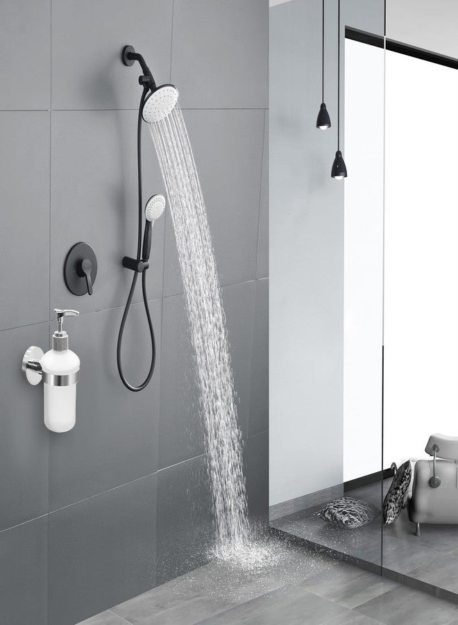 SWETON Bathroom Lavatory Soap Lotion Dispenser Pump Wall Mount with SUS304 Stainless Steel Holder - Image 5