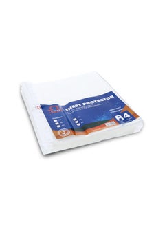 Libra Sheet protectors 80 Micron 100pcs pack Transparent File A4 Poly Punched Pockets for Ring Binders, Reinforced 11-Hole, Top Loading Page Paper Protector File Paper Protector  - Image 2
