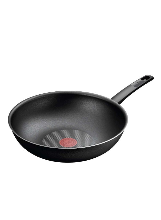 T-Fal Simplicity Wokpan 28 cm, Durable Non-Stick Coating, Safe-Non-Stick Coating, Heat Indicator, Diffusion Base, Easy Cleaning, Stovetop Compatibility, Made in France,  B4481982 - Image 1