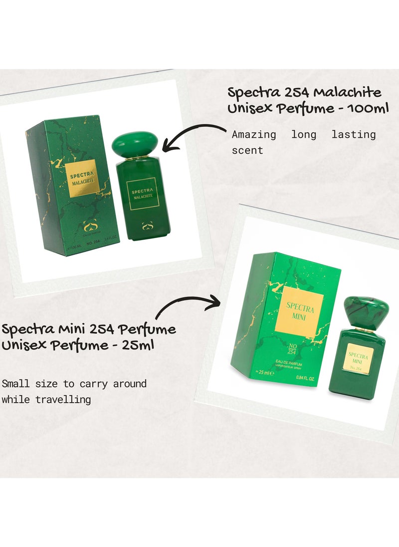 Spectra 254 Malachite EDP Unisex Perfume - 100ml  - Image 4