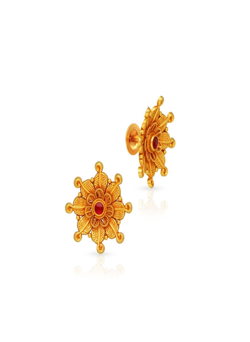 Malabar Gold and Diamonds 22 Carat 916 Purity Gold Earring EG1798798Y for Women  - Image 1