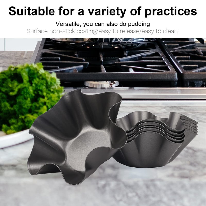 RUVINCE Tortilla Maker Nonstick Taco Shell Maker Salad Bowl Set of 4 Pack Perfect Taco Pan - Image 5