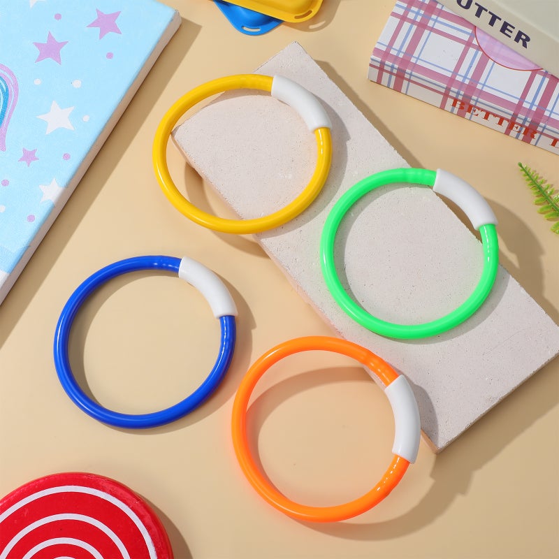 8pcs Diving Underwater Swimming Grab Toy Diving Training Accessory for Kid Child Boy Girl (Random Color) - Image 3