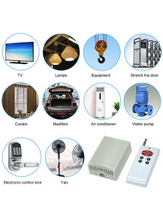 433Mhz DC 12V 6CH Channel Universal 10A Relay Wireless RF Remote Control Switch Receiver Module and 1PCS 6 Key RF 433 Mhz Transmitter Fixed Code (2262 Chip) Remote Controls Smart Home Automation - pzsku/Z6C8859063C8552C354C5Z/45/_/1701935307/e0d10fd1-22b4-4c5b-8ba0-e361e9db0c06