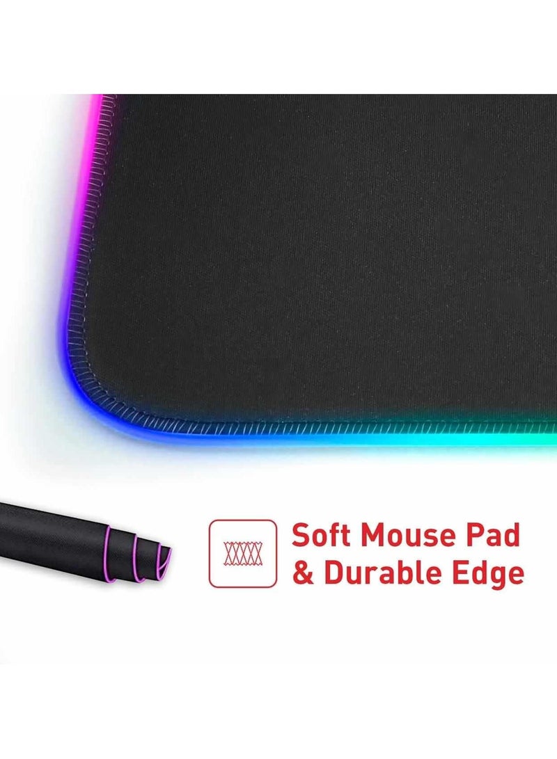 هافيت لوحة ماوس هافيت MP901 RGB، أسود، 363 * 265 * 3 ملم - Image 3