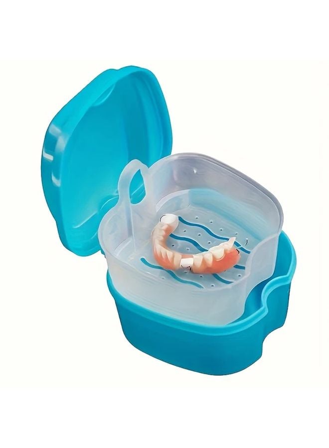 Black Dental Appliance Cleaning Case With Mesh Basket Filter And Storage Box - Image 2