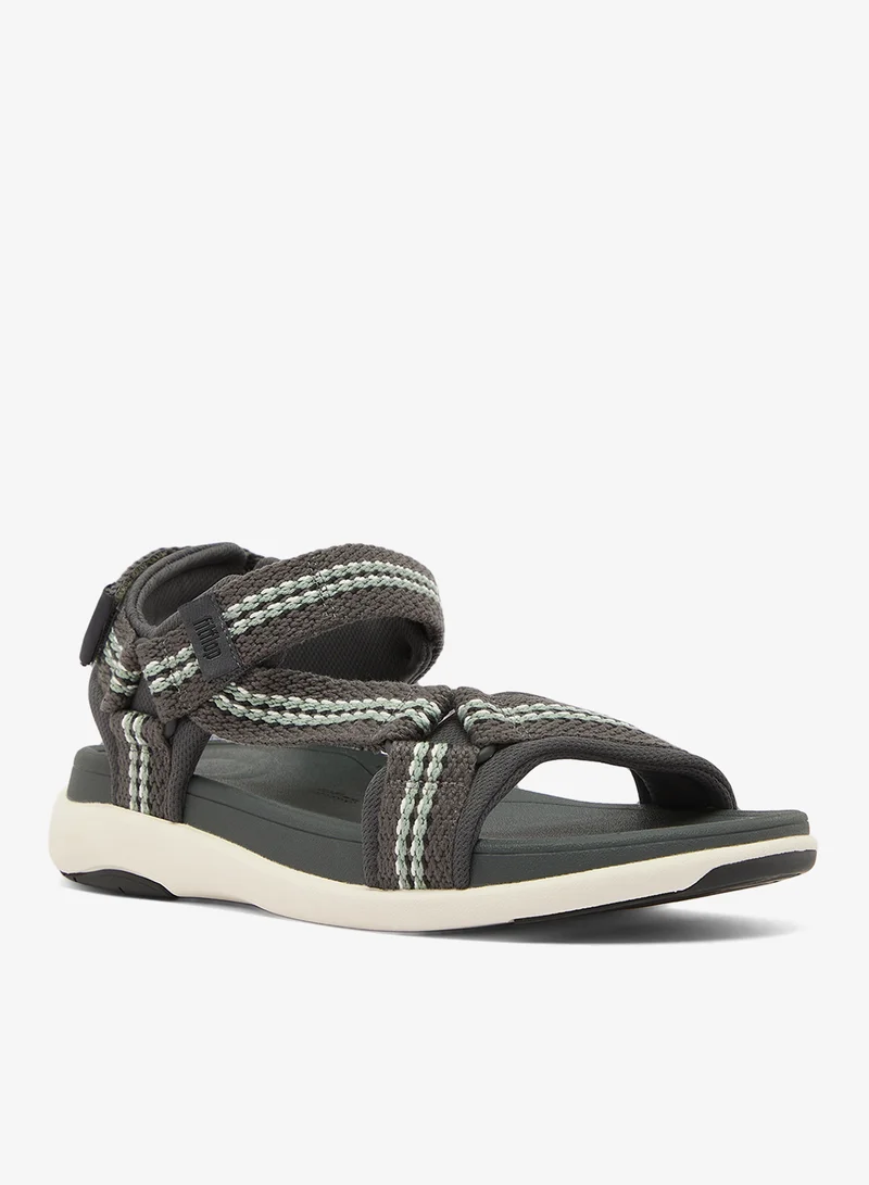 Fitflop F-Mode Go Graphic Webbing Flat Sandals